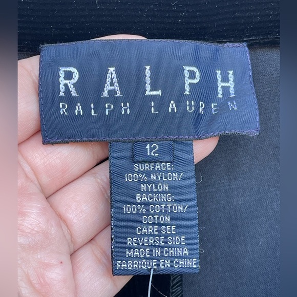 RALPH Ralph Lauren velvet corduroy straight pants size 12 - Picture 10 of 12